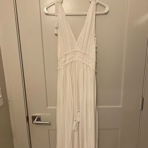 White Boho Dress
